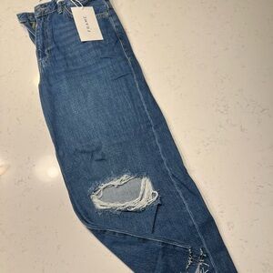 NWT Frame Denim Women's Blue Distressed Jeans